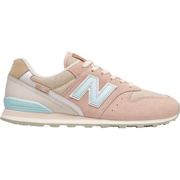 Women s New Balance WL996CPA Rose Water White Suede Mesh For Discount