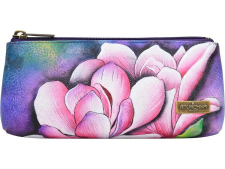 Anuschka Cosmetic Case Magnolia Melody Leather Sale