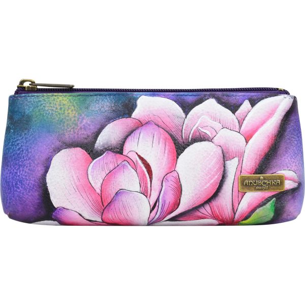 Anuschka Cosmetic Case Magnolia Melody Leather Sale