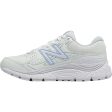 Women s New Balance WW840GP3 White Silent Grey Leather Fashion