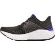 Women s New Balance WVNGOBW5 Fresh Foam X Vongo v5 Black Deep Violet Knit Fabric Supply