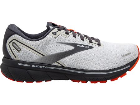 Men s Brooks Ghost 14 Oyster Cherry Ebony Mesh Hot on Sale