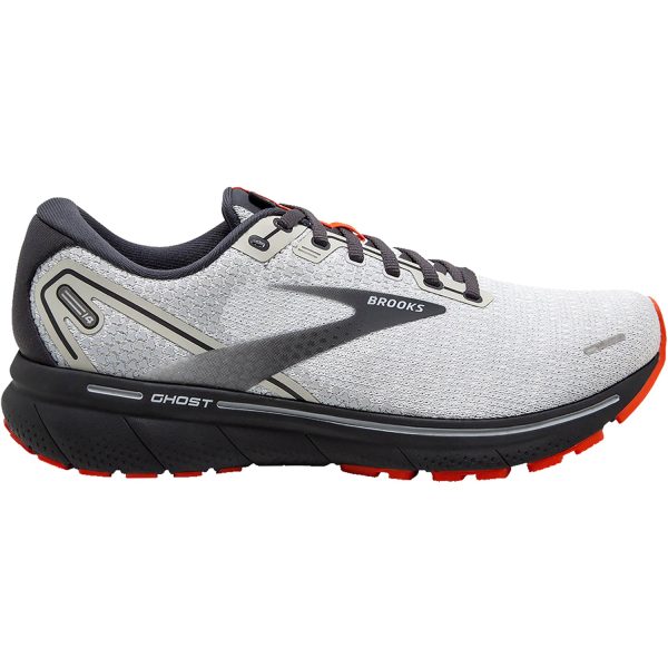 Men s Brooks Ghost 14 Oyster Cherry Ebony Mesh Hot on Sale