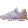 Women s New Balance WL574RA2 Lilac Suede Leather Fashion