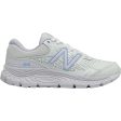 Women s New Balance WW840GP3 White Silent Grey Leather Fashion