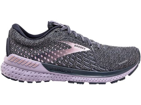 Women s Brooks Adrenaline GTS 21 Ombre Lavender Metallic Mesh Discount