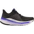 Women s New Balance WVNGOBW5 Fresh Foam X Vongo v5 Black Deep Violet Knit Fabric Supply