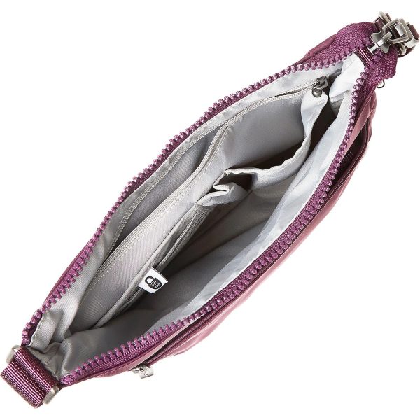 Baggallini Greenwich Crossbody Plumberry Nylon on Sale