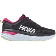 Women s Hoka One One Bondi 7 Blue Graphite Festival Fuchsia Mesh For Cheap