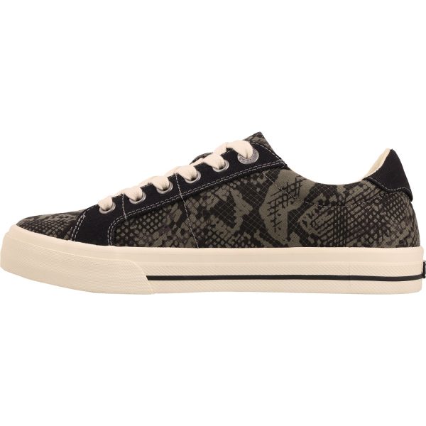 Women s Taos Z Soul Olive Snake Canvas on Sale