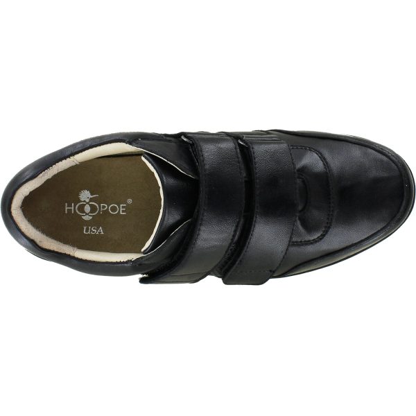 Men s Hoopoe Marvin Black Leather For Discount