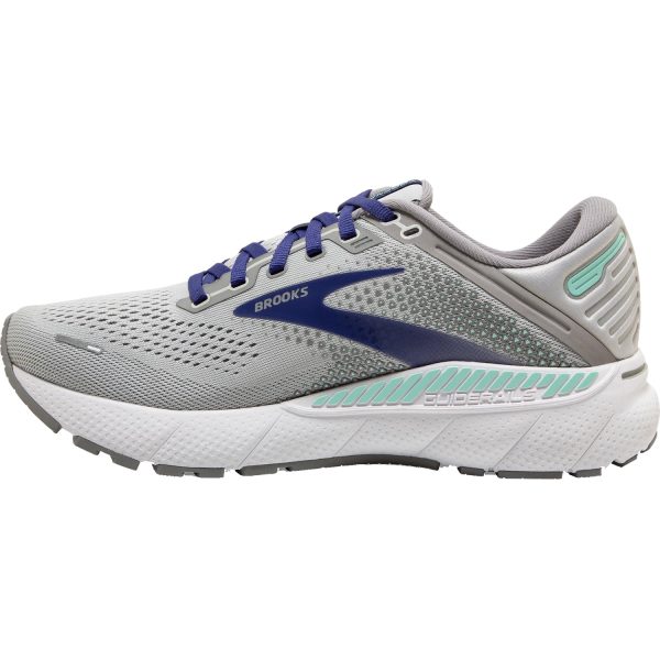 Women s Brooks Adrenaline GTS 22 Alloy Blue Green Mesh For Cheap