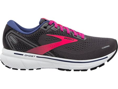 Women s Brooks Ghost 14 Pearl Black Pink Mesh Online