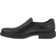 Men s Ecco Helsinki 2.0 Apron Toe Slip-On Black Leather Discount