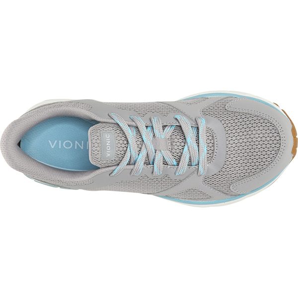 Women s Vionic Tokyo Light Grey Synthetic Mesh Online Hot Sale