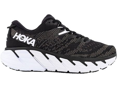 Men s Hoka Gaviota 4 Black White Mesh on Sale