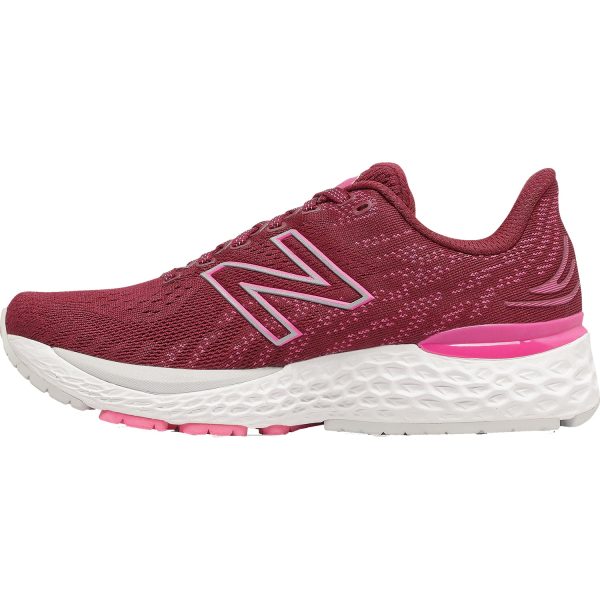 Women s New Balance Fresh Foam W880R11 Garnet Pink Glo Mesh on Sale