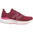 Women s New Balance Fresh Foam W880R11 Garnet Pink Glo Mesh on Sale