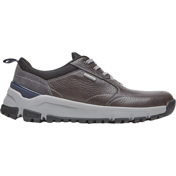 Men s Dunham Glastonbury Ubal II Steel Grey Leather For Sale