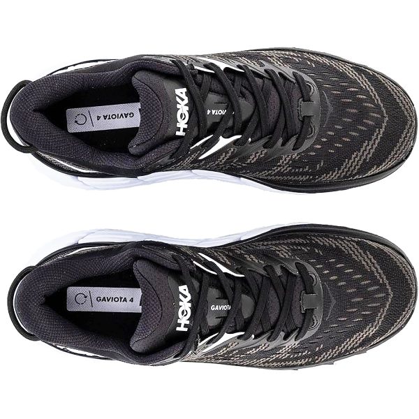 Women s Hoka Gaviota 4 Black White Mesh Sale