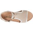 Women s Naot Fiona Beige Lizard Silver Rose Gold Nubuck Leather Sale