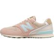 Women s New Balance WL996CPA Rose Water White Suede Mesh For Discount