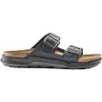 Men s Birkenstock Arizona Rugged Black Oiled Leather Online Sale