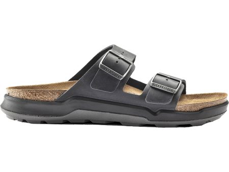 Men s Birkenstock Arizona Rugged Black Oiled Leather Online Sale