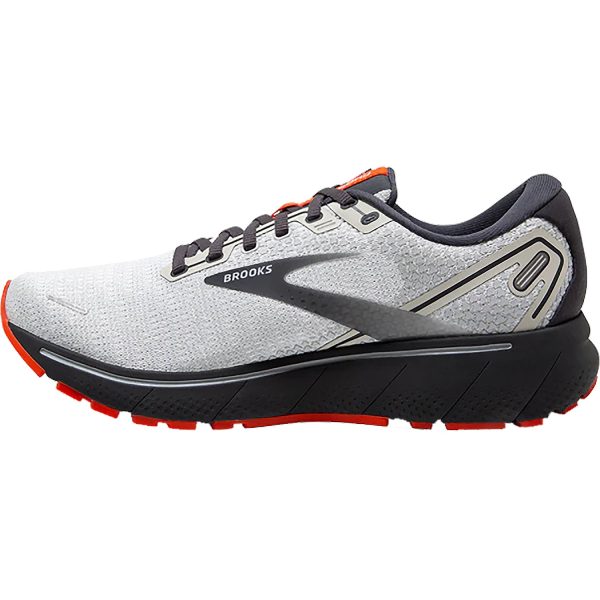 Men s Brooks Ghost 14 Oyster Cherry Ebony Mesh Hot on Sale