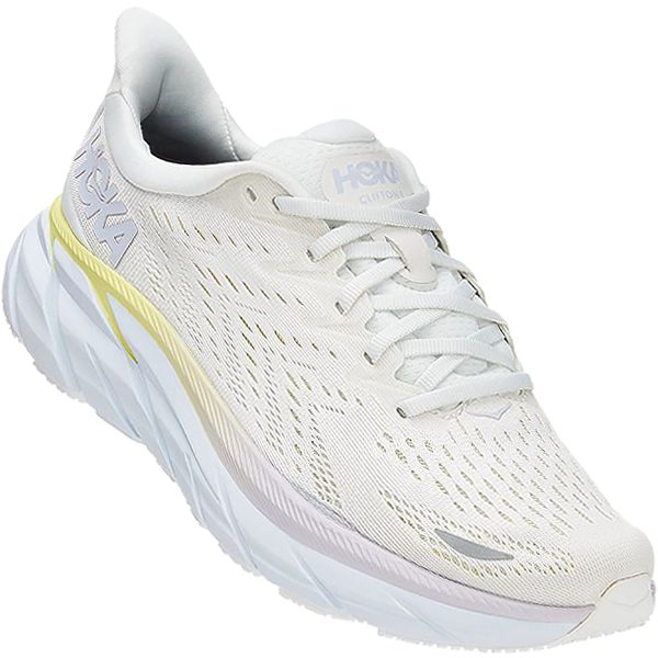 Women s Hoka One One Clifton 8 Blanc De Blanc Bright White Mesh Supply