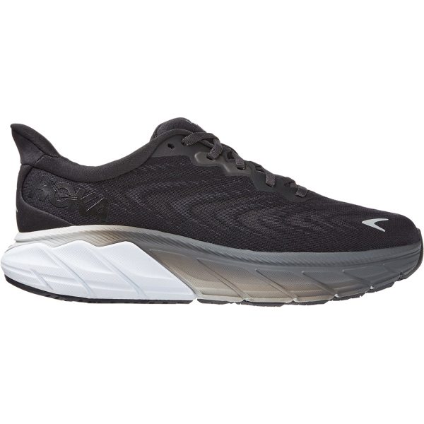 Women s Hoka Arahi 6 Black White Mesh For Sale