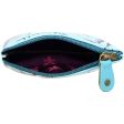 Anuschka Coin Pouch Jardin Bleu Leather Discount