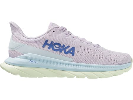 Women s Hoka One One Mach 4 Orchid Hush Iris Bloom Mesh Hot on Sale