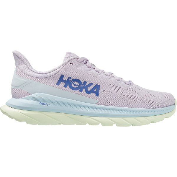 Women s Hoka One One Mach 4 Orchid Hush Iris Bloom Mesh Hot on Sale