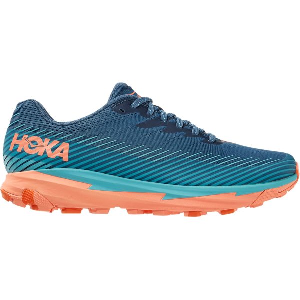 Women s Hoka Torrent 2 Real Teal Cantaloupe Mesh Hot on Sale